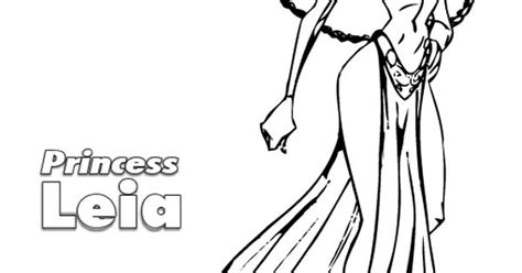 star wars princess leia coloring pages black white lineart star