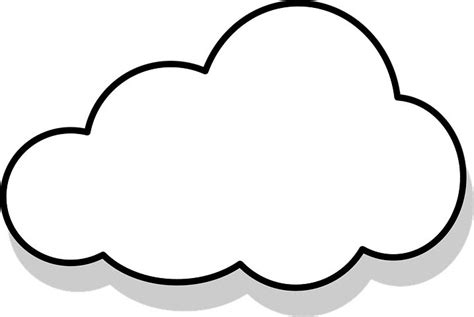 cloud thought weather royalty  vector graphic cloud