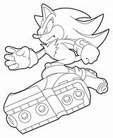 Shadow Coloring Hedgehog Pages Color Print sketch template