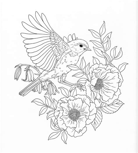 nature coloring pages  adults coloring pages
