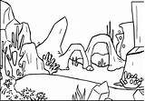 Coloring Underwater Background Pages Jungle Plants Cartoon Drawing Exploit Getcolorings Getdrawings Luxury sketch template