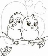 Valentino Nostrofiglio Uccellini Uccelli Animali Scaricare Disegnare Semplici Cupido Colora Pappagallini Savoir sketch template