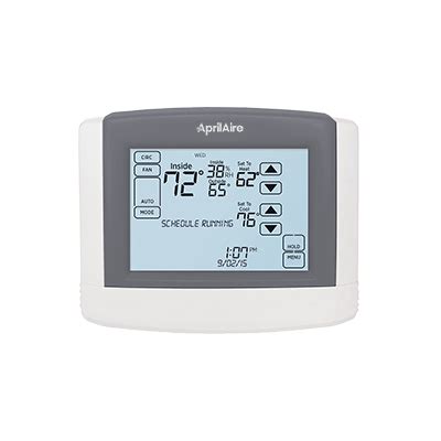aprilaire programmable thermostats