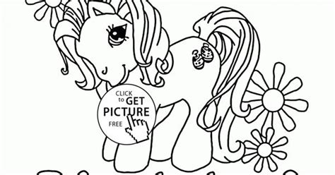 pony happy birthday coloring page  kids holiday coloring
