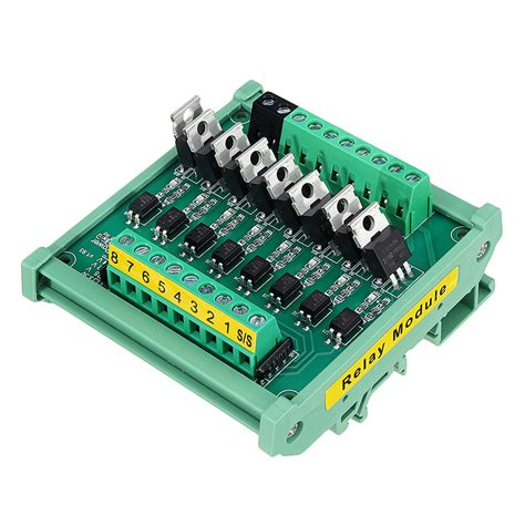 pcs ch  io card plc signal amplifier board npn  pnp mutual input optocoupler isolation