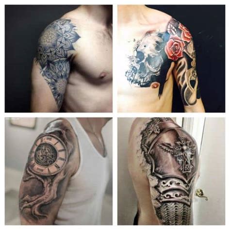 tatuagem  ombro masculina  ideias incriveis  se inspirar