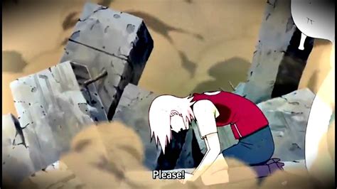 Sakura Screams For Naruto Help Naruto Crushes Pain