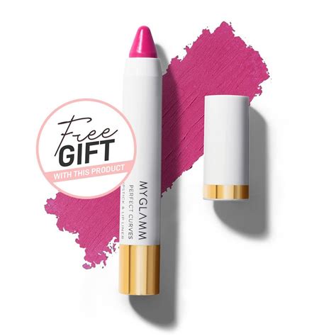 Perfect Curves Lip Crayon Buy Chubby Matte Fuchsia Pink Lipstick