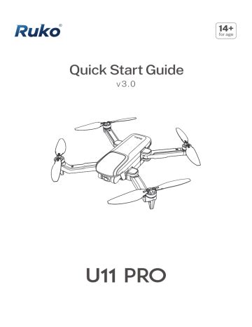 ruko  pro gps drone user guide manualzz