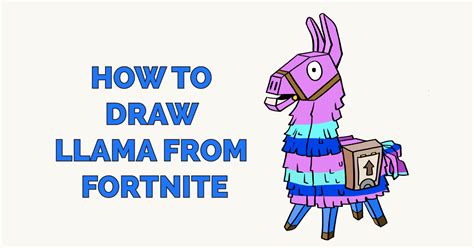 tegninger fortnite llama
