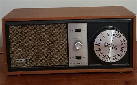philco ford solid state radio vintage  metroactive lifestyle network