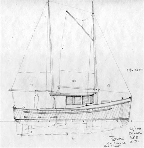 northcoast  double ended wooden cruiser schooner rig