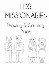 Lds Missionaries sketch template