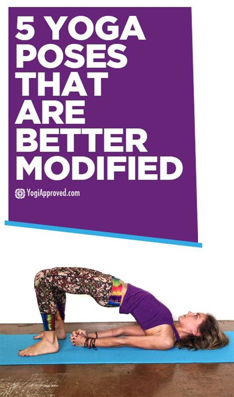 making yoga work    modified yoga poses  deepen  practice