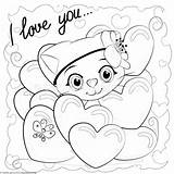 Cat Coloring Pages Little Valentine Choose Board sketch template