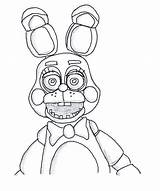 Bonnie Fnaf Coloring Freddy Toy Pages Chica Springtrap Fazbear Nights Five Para Colorear Mangle Dibujos Bunny Drawing Krueger Freddys Color sketch template