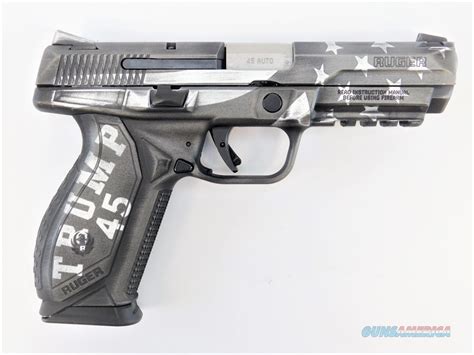ruger american pistol pro duty trump  acp   sale