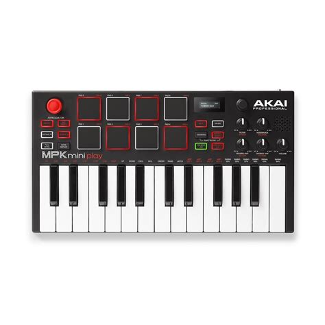akai mpk mini play standalone keyboard  midi controller  gearmusic