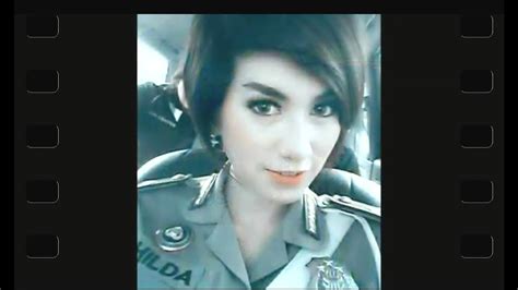 Indonesian Beautiful Police Woman Youtube