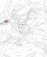 Erza Scarlet Lineart Fairy Armor Coloring Pages Deviantart Tail Empress Lightning Anime Drawing Drawings sketch template