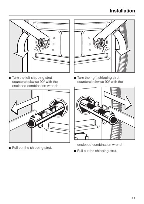 installation miele  user manual page