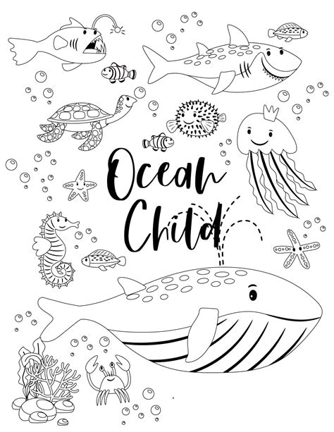 printable ocean crafts