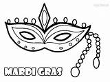 Mardi Gras Coloring Pages Printable Beads Mask Template Cool2bkids Kids Gra Sheets Masks Printables Print Kid sketch template
