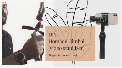 diy homemade gimbal video stabiliser youtube