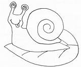Snail Schnecke Ausmalbilder Caracoles Siput Mewarnai Daun Ausmalbild Continents Diatas Anak Paud Hitam Malvorlagen Contoh sketch template