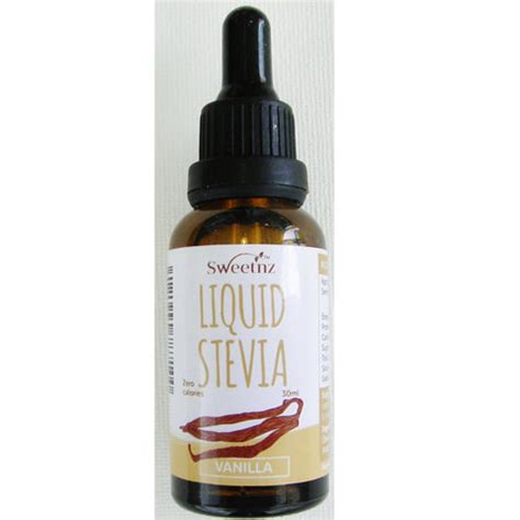 vanilla liquid stevia ml sweetnz shop    carb haven