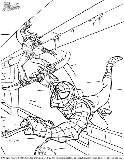 spider man coloring pages  print