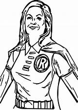 Coloring Hero Super Superheroes Robin Girl Wecoloringpage sketch template