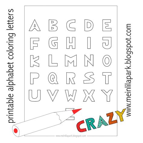 printable coloring alphabet letters ausdruckbares ausmal