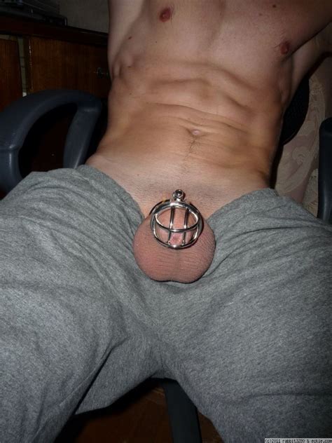 permanent male chastity cage tumblr