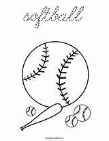 Softball Coloring Pages Giants Printable Go Print Baseball Cursive Bat Tigers Drawing Getdrawings Noodle Twisty Field Favorites Login Add Outline sketch template