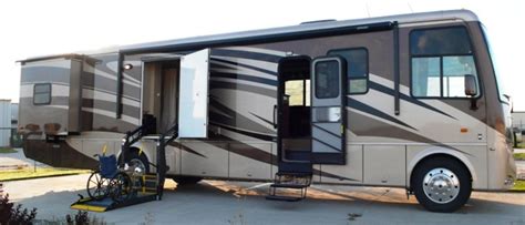 features  wheelchair accessible motorized homes nmeda