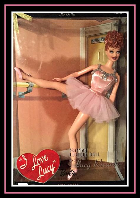 Collectors Barbie I Love Lucy The Ballet Episode Pink Label