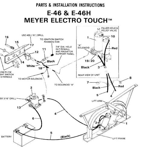meyers snow plows wiring diagram wiring diagrams manual