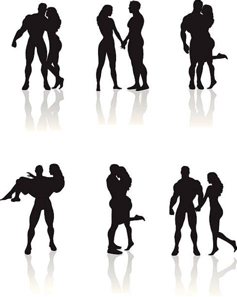 Man And Woman Having Sex Silhouette Illustrations Royalty Free Vector