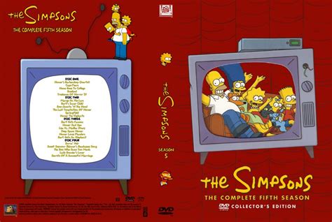 simpsons season  tv dvd custom covers  simpsons slim