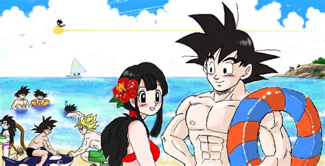 Goku And Chichi Dragon Ball Love Fan Art 23351475 Fanpop