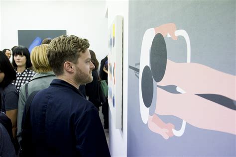 Openings Geoff Mcfetridge “around Us And Between Us” Ivory And Black