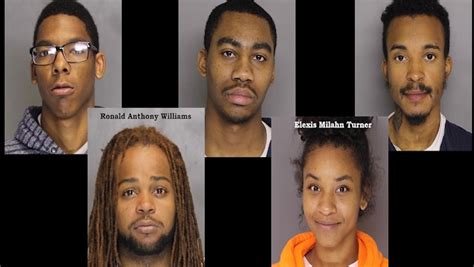 police 5 charged after failed robbery leads to shooting inside owings