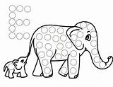 Dot Dauber Elephant Markers Dawgs Review sketch template