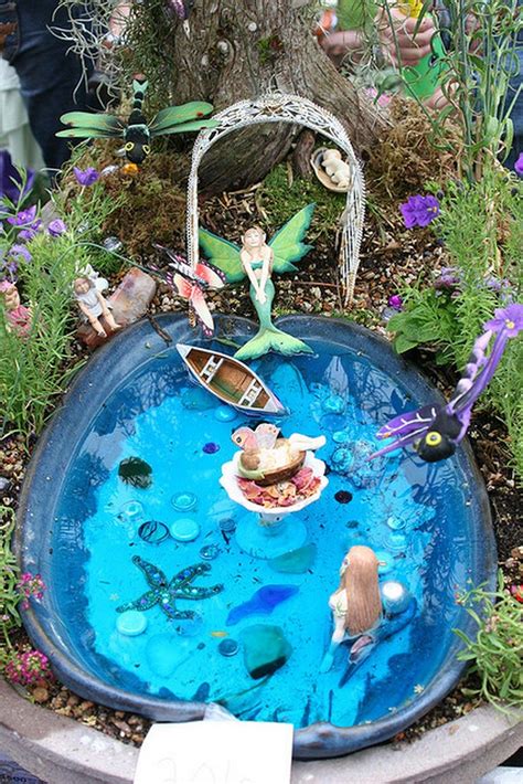 easy diy magical mermaid garden design ideas