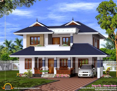 square meter kerala model house kerala home design  floor plans  dream houses