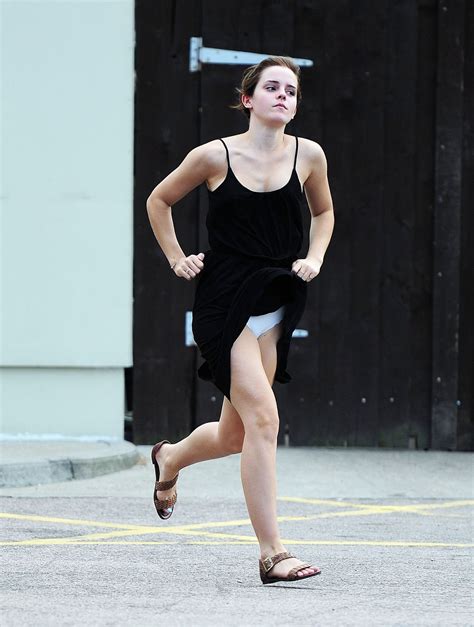 Emma Watson Granny Panty Upskirt Candids Today Is Her