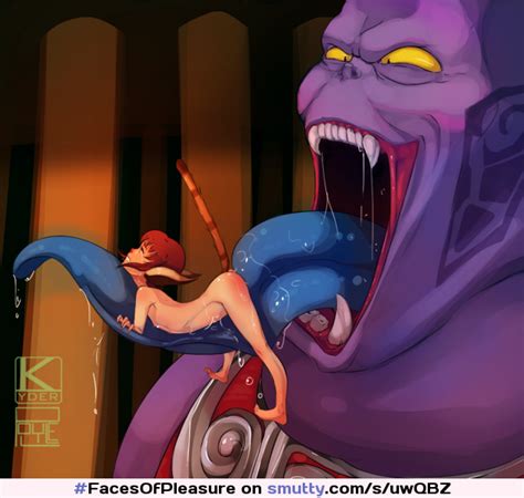 Cunnilingus Hentai Cartoon Drawing Tongue Monstersex