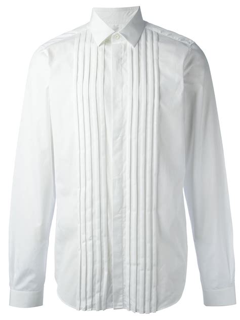 white shirt dress pleated great concept