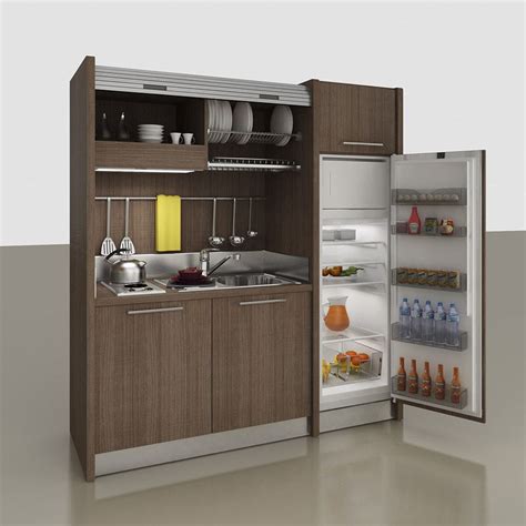 Design outfit è una raccolta di idee e progetti su misura. Mini cucina a scomparsa - K-109 - MOBILSPAZIO S.r.l - compatta / con
